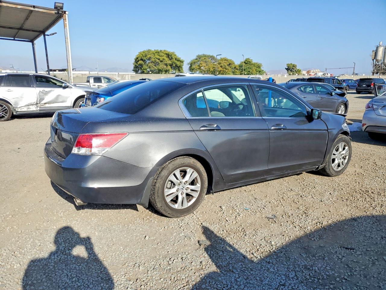 2009 Honda Accord Lxp Gray vin: JHMCP26499C004749