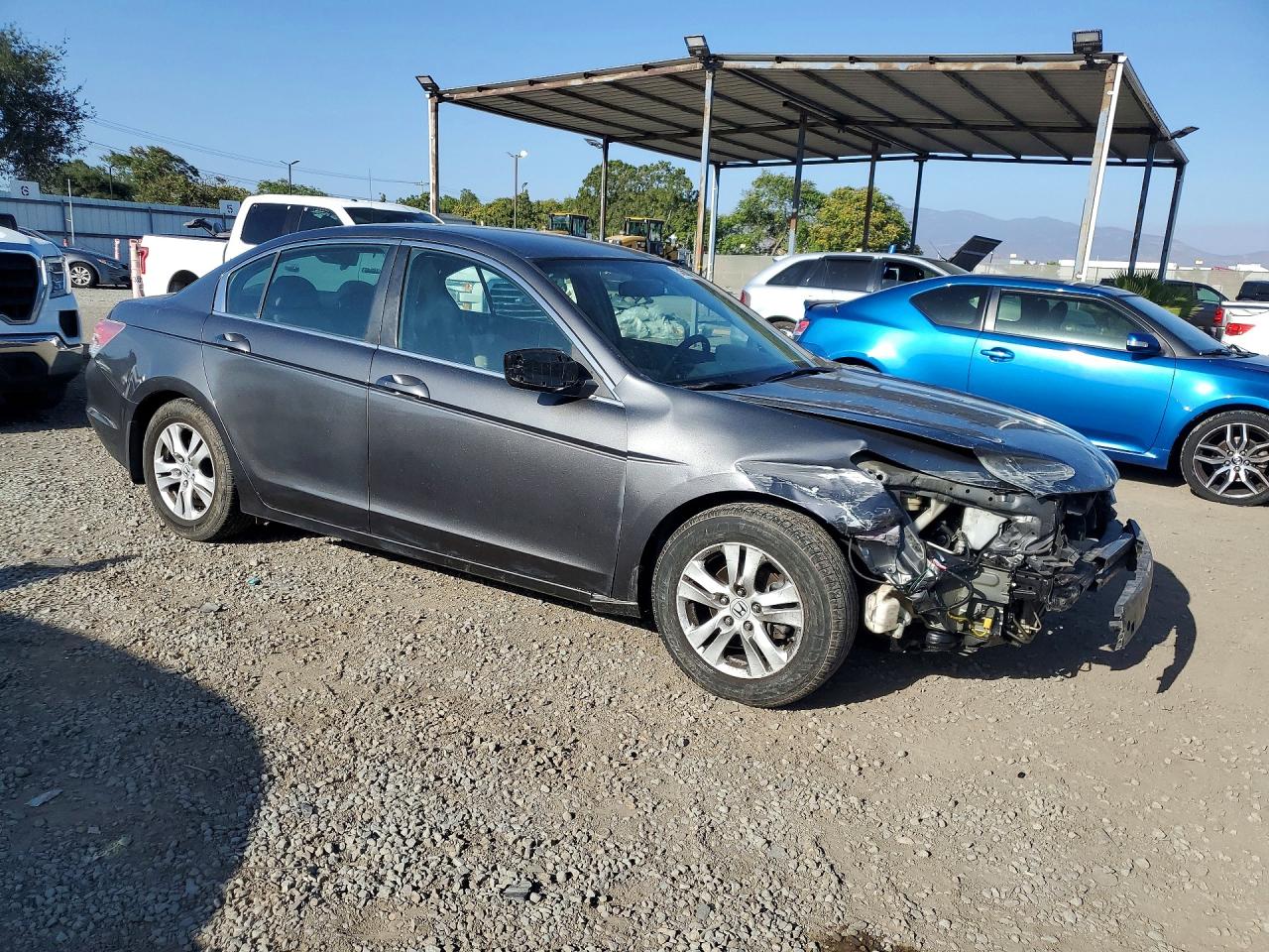 2009 Honda Accord Lxp Gray vin: JHMCP26499C004749