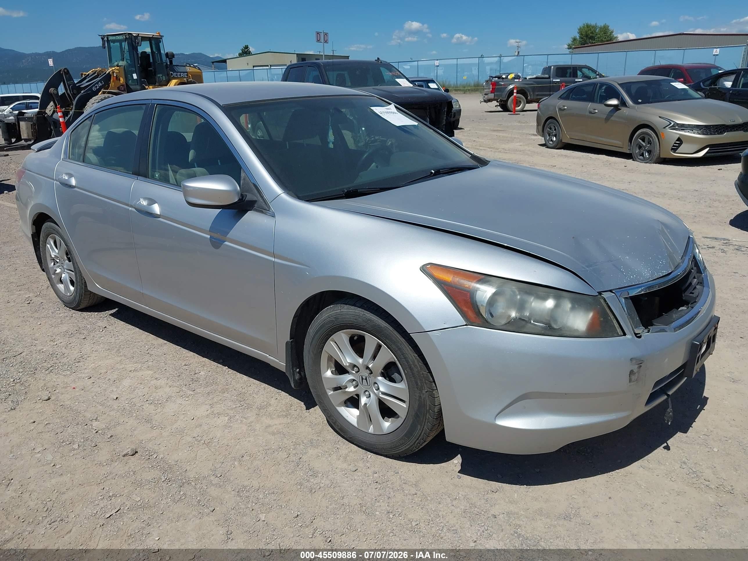 2008 Honda Accord 2.4 Lx-p Серебряный vin: JHMCP264X8C013877