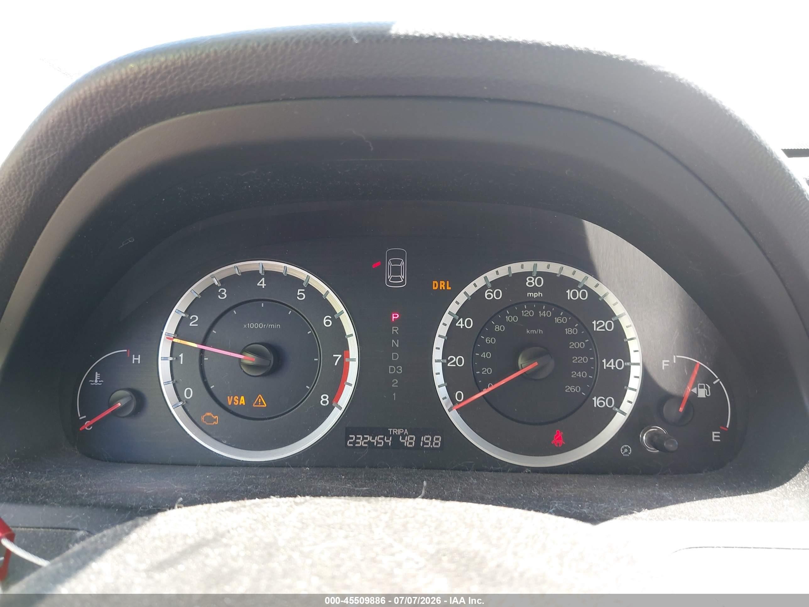 2008 Honda Accord 2.4 Lx-p Silver vin: JHMCP264X8C013877