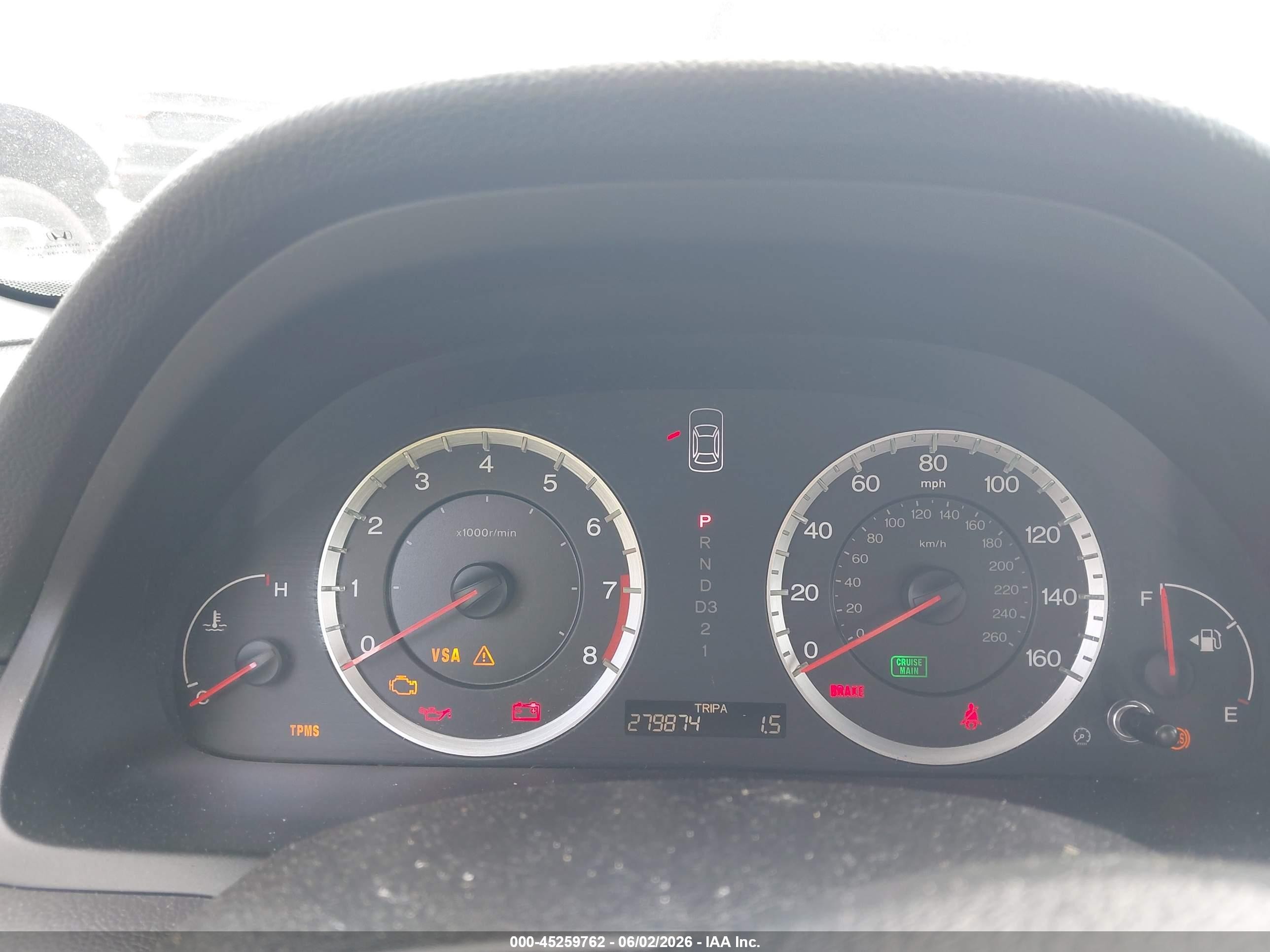 2008 Honda Accord 2.4 Lx-p Silver vin: JHMCP264X8C032221