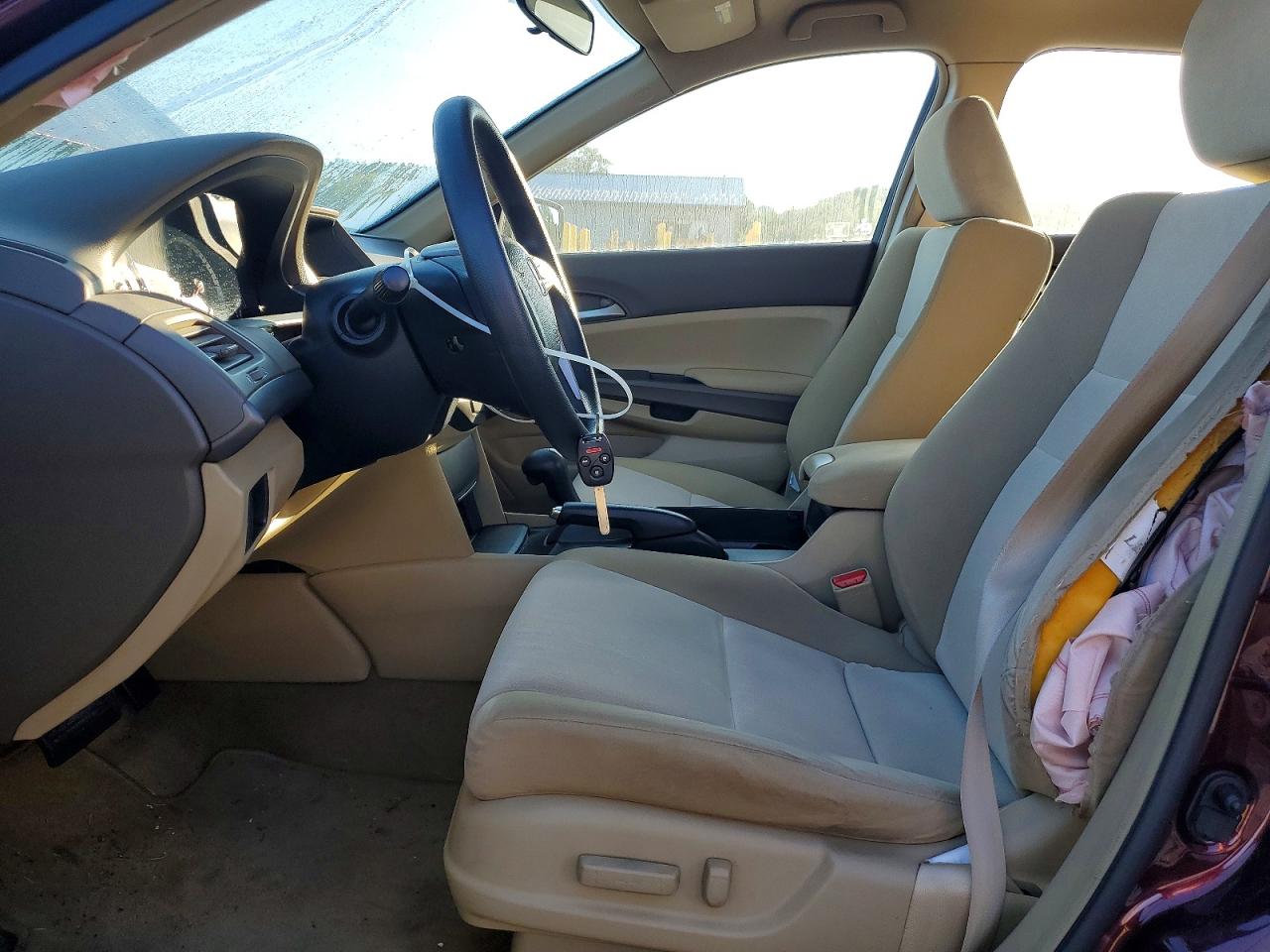 2008 Honda Accord Lxp Burgundy vin: JHMCP264X8C043395