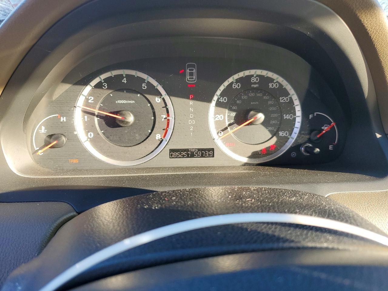 2008 Honda Accord Lxp Burgundy vin: JHMCP264X8C043395