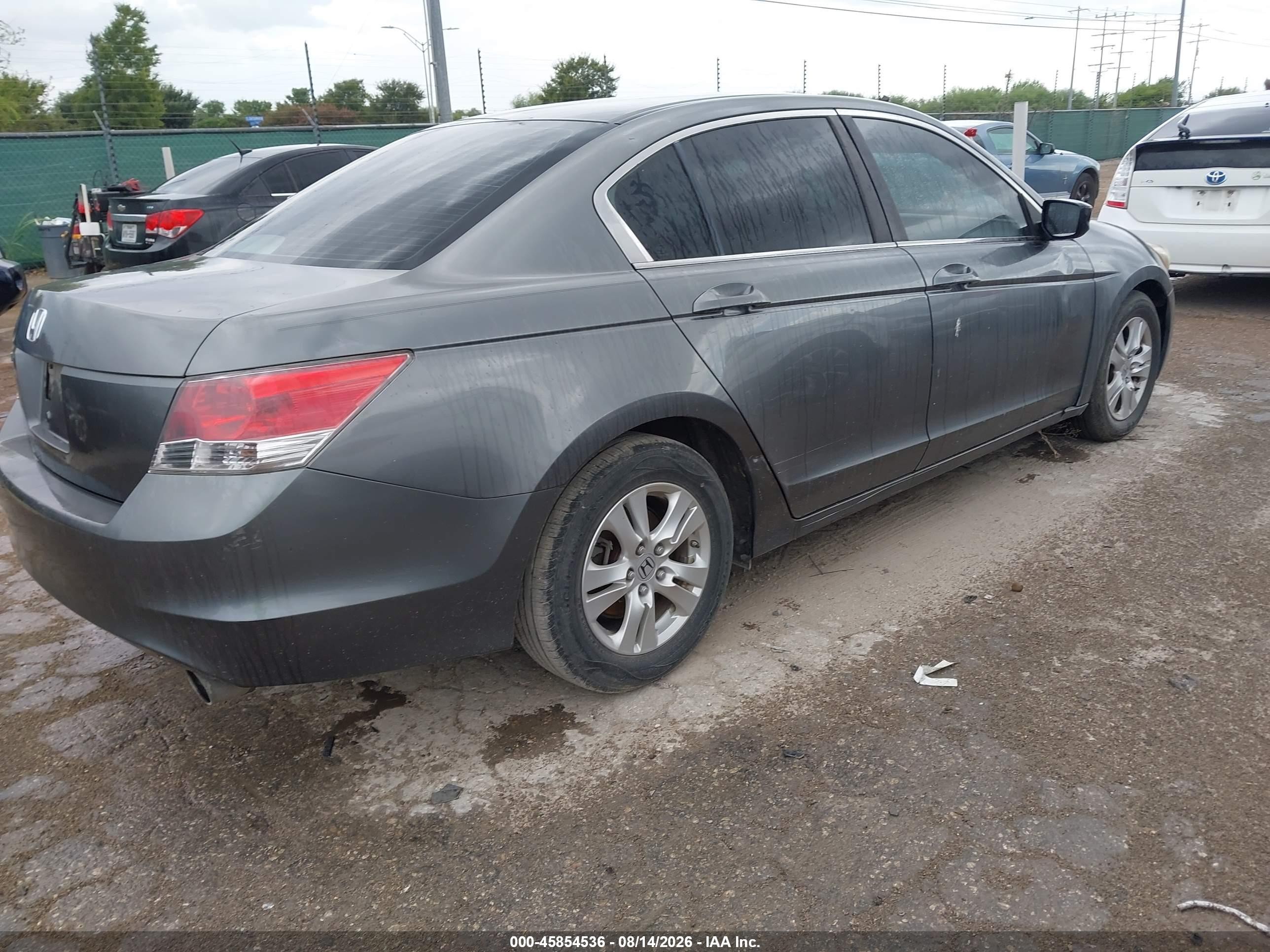 2008 Honda Accord 2.4 Lx-p Gray vin: JHMCP264X8C044434