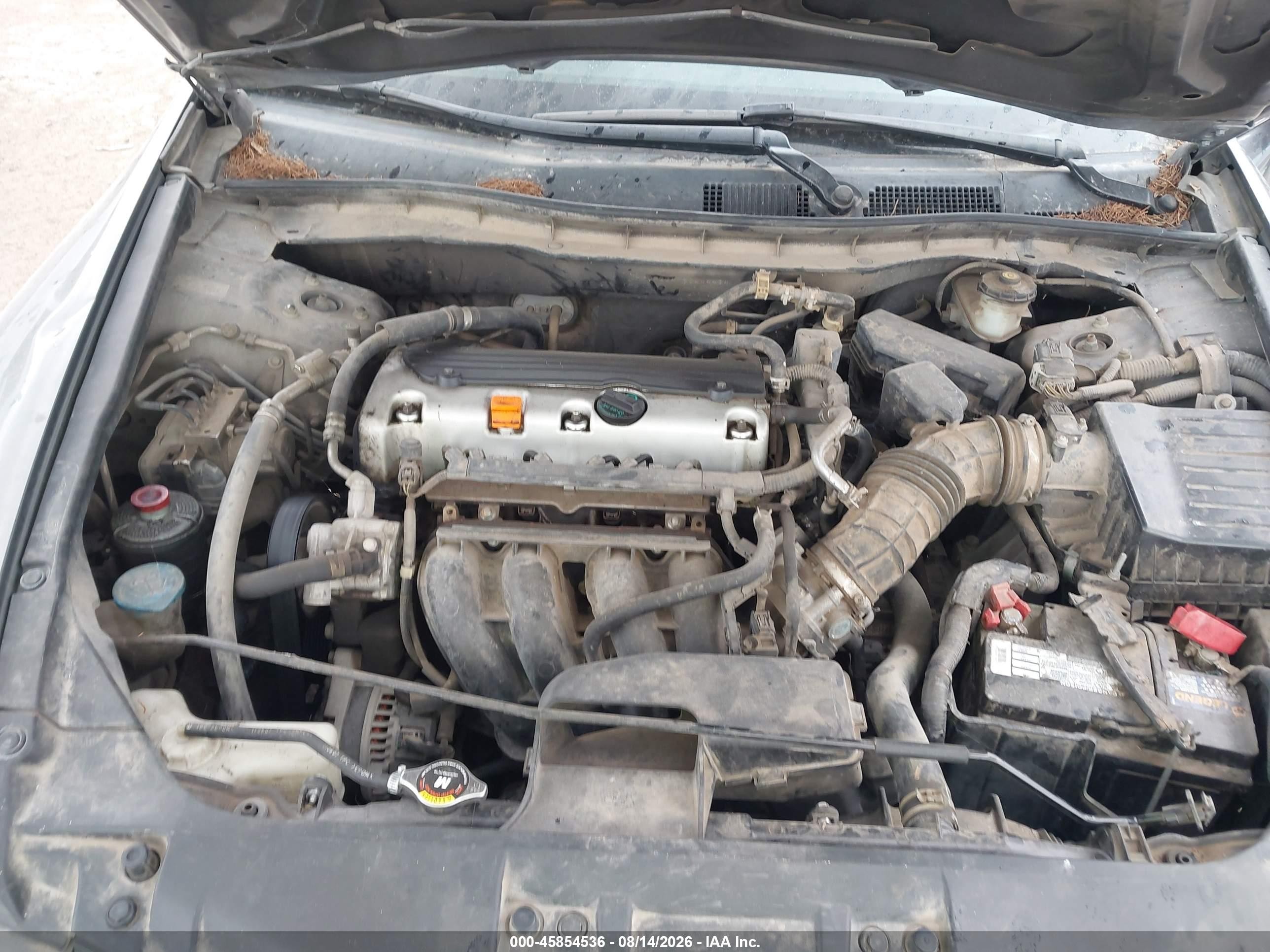 2008 Honda Accord 2.4 Lx-p Gray vin: JHMCP264X8C044434