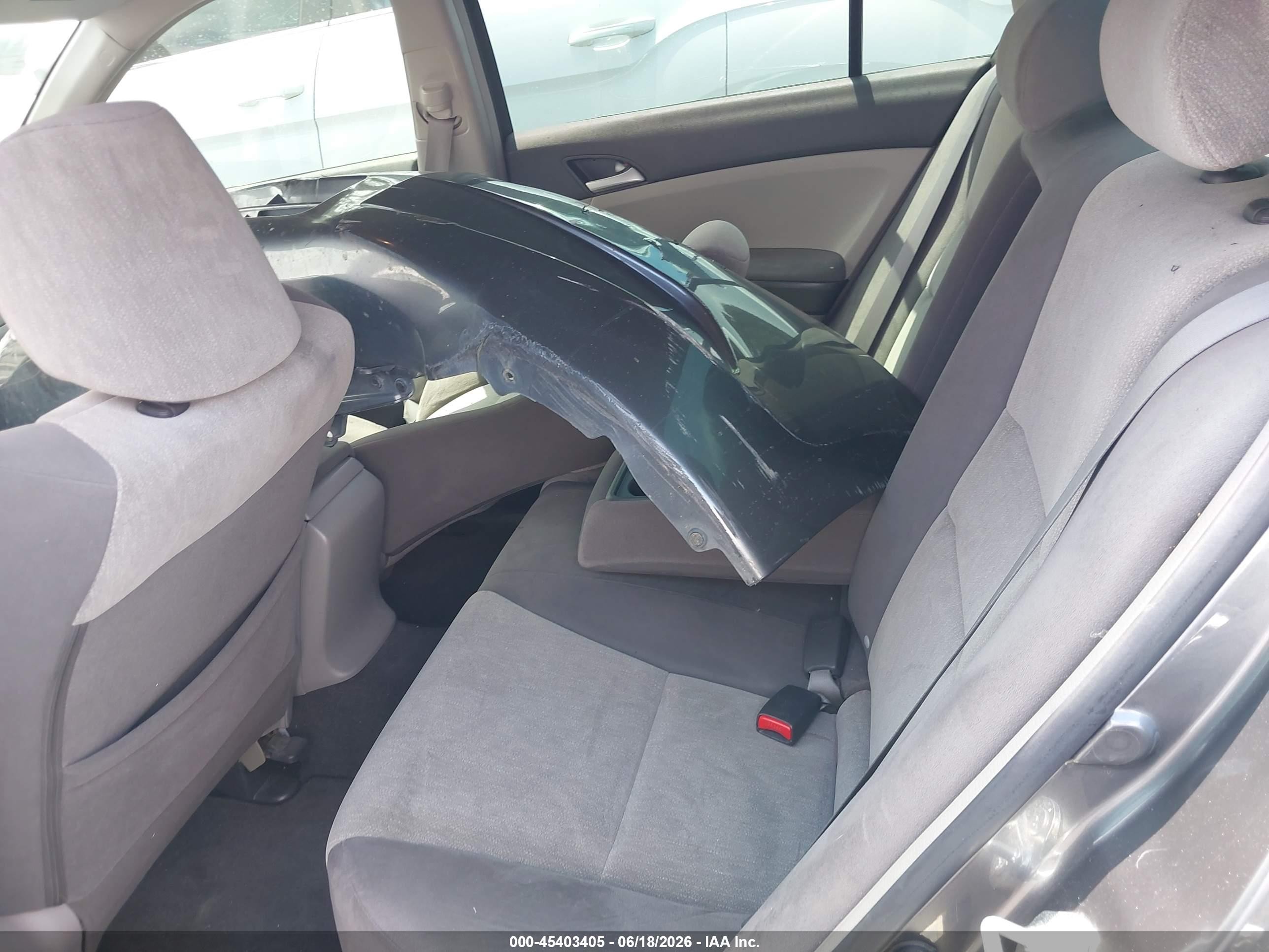2008 Honda Accord 2.4 Lx-p Gray vin: JHMCP264X8C064716