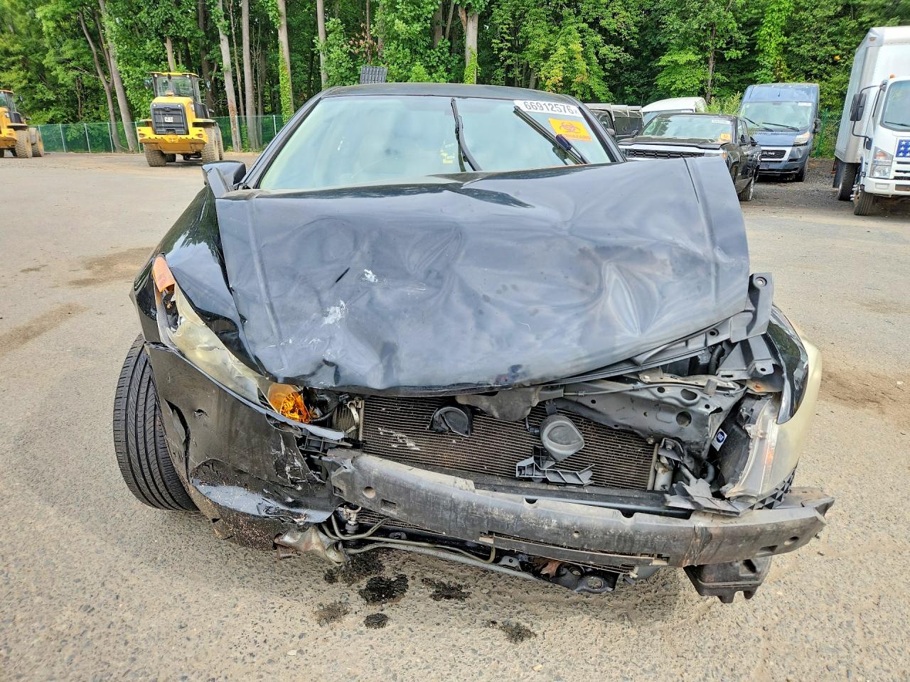 2009 Honda Accord Lxp Black vin: JHMCP264X9C007904
