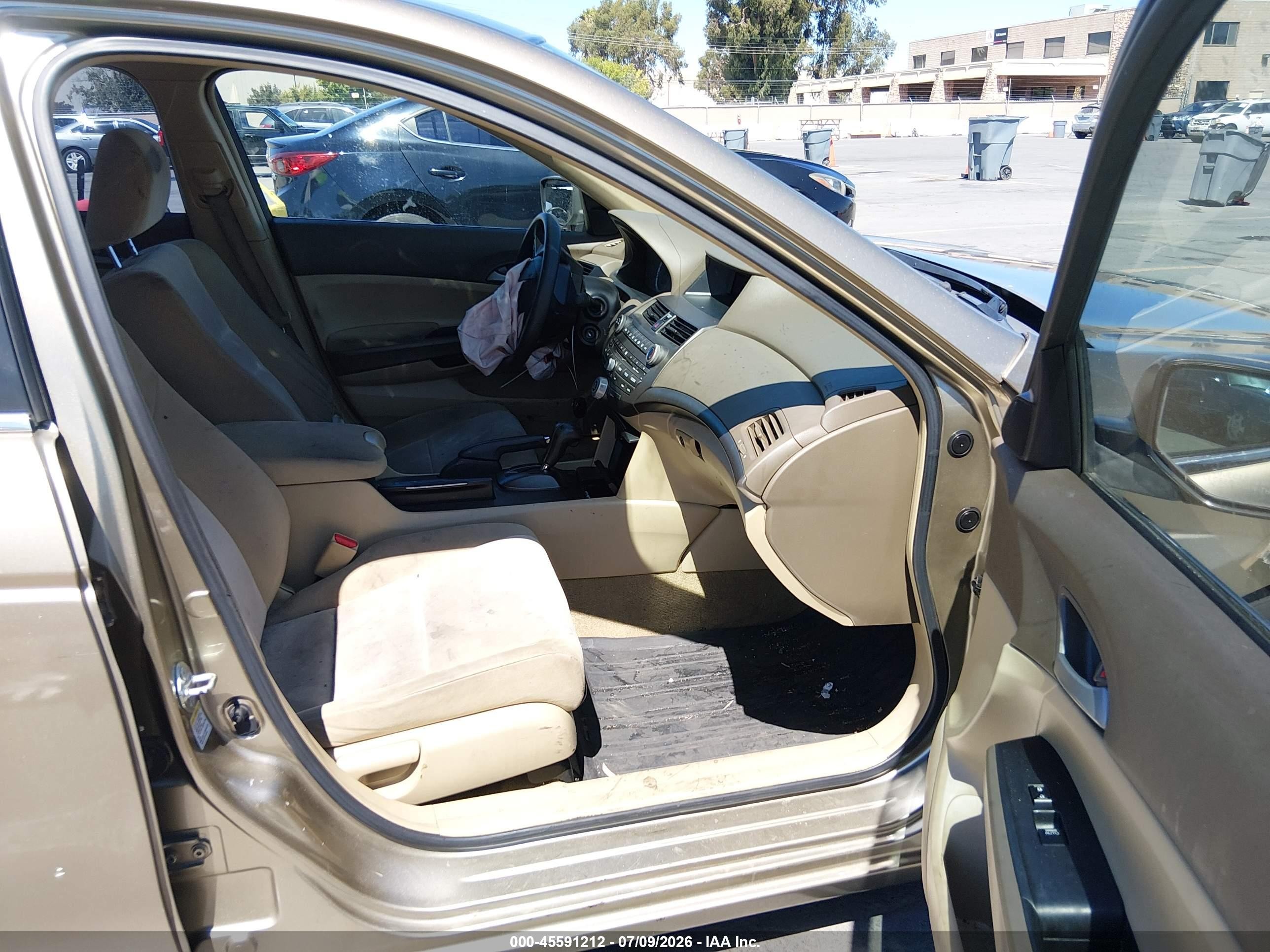 2009 Honda Accord 2.4 Lx-p Gold vin: JHMCP264X9C009085
