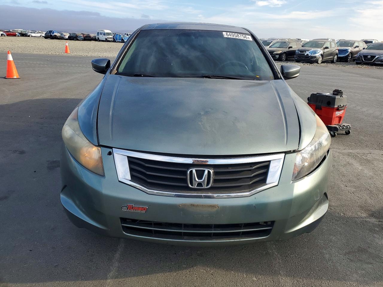 2008 Honda Accord Ex Teal vin: JHMCP26708C007743