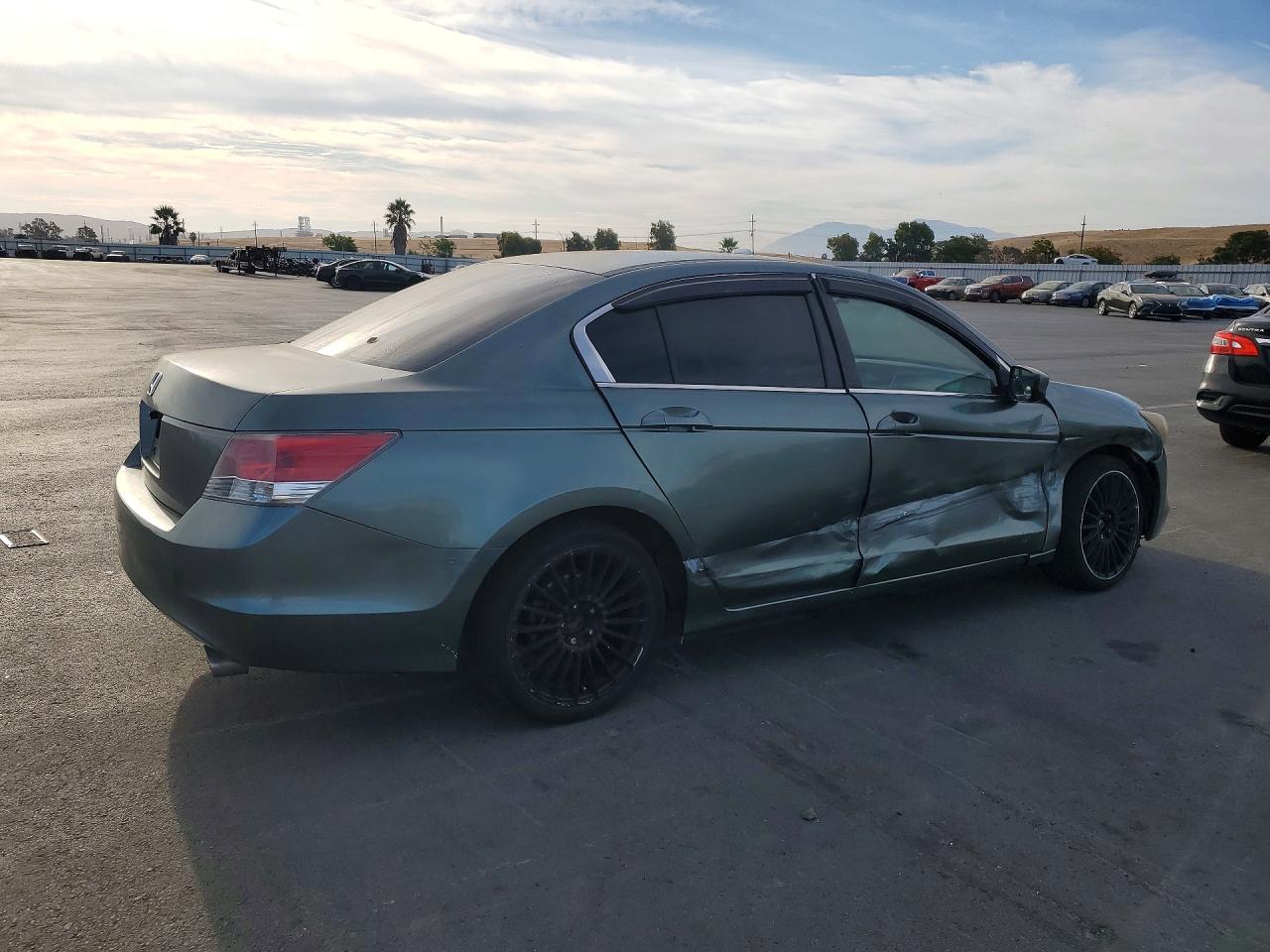 2008 Honda Accord Ex Teal vin: JHMCP26708C007743