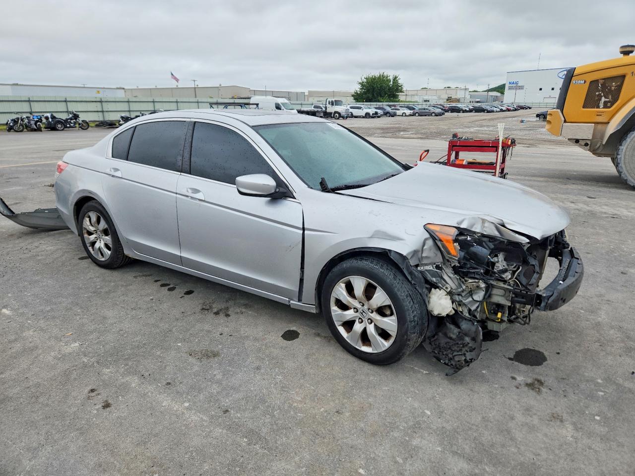 2008 Honda Accord Ex Серый vin: JHMCP26708C021643