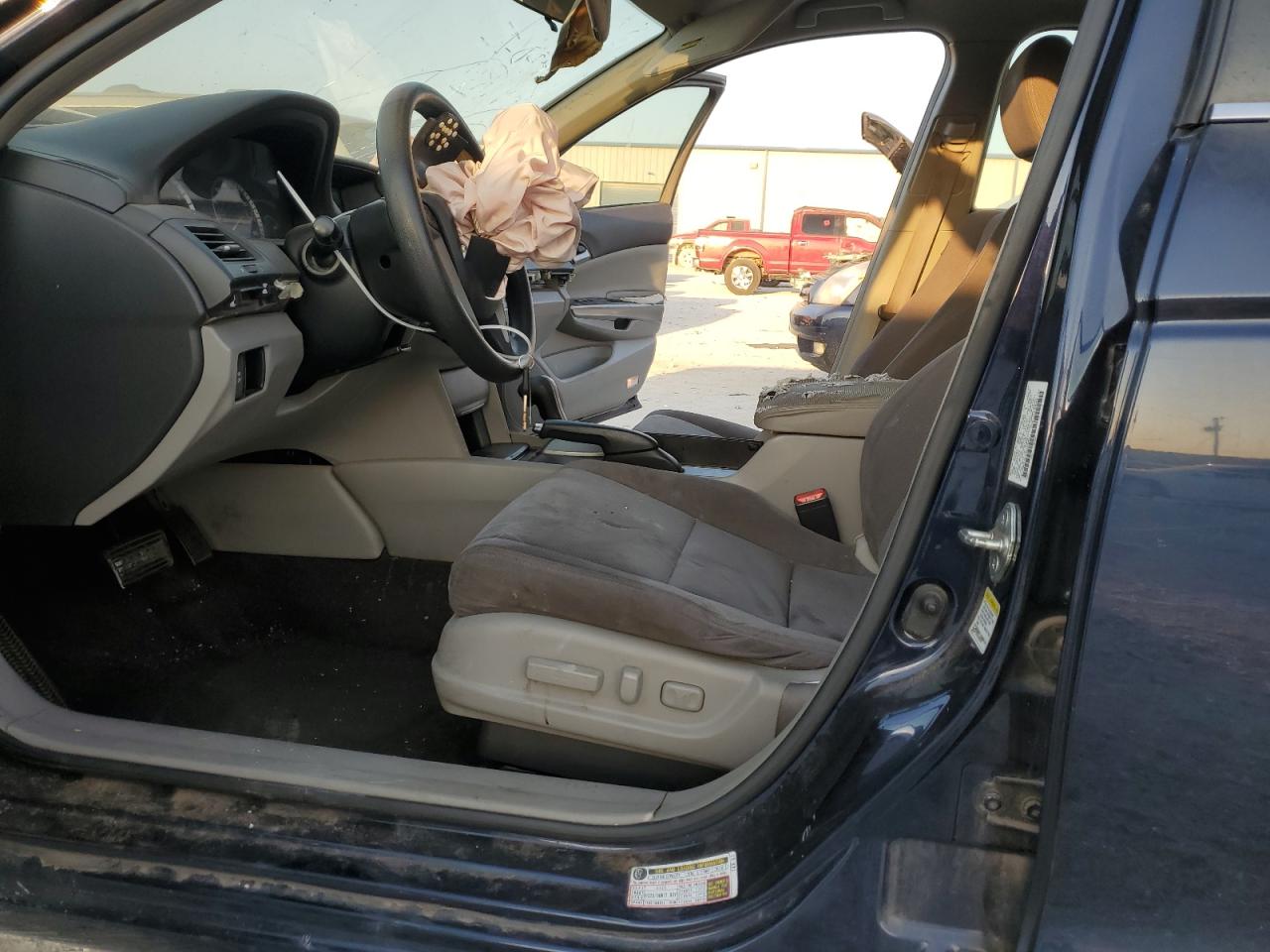 2008 Honda Accord Ex Blue vin: JHMCP26708C035901