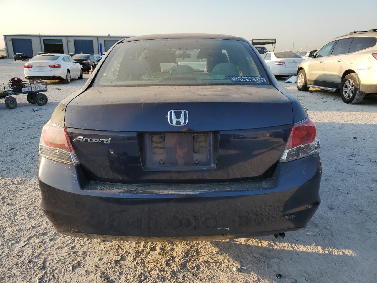 2008 Honda Accord Ex Blue vin: JHMCP26708C035901