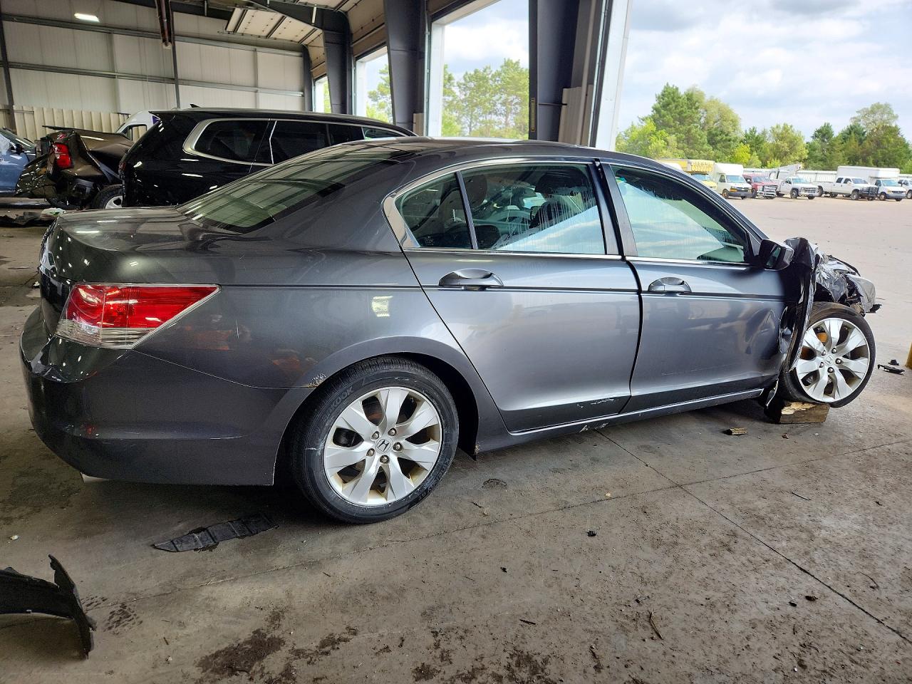 2008 Honda Accord Ex Gray vin: JHMCP26708C056165