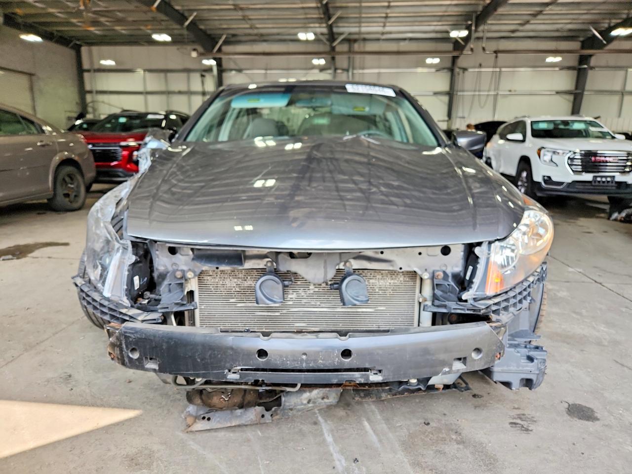 2008 Honda Accord Ex Gray vin: JHMCP26708C056165