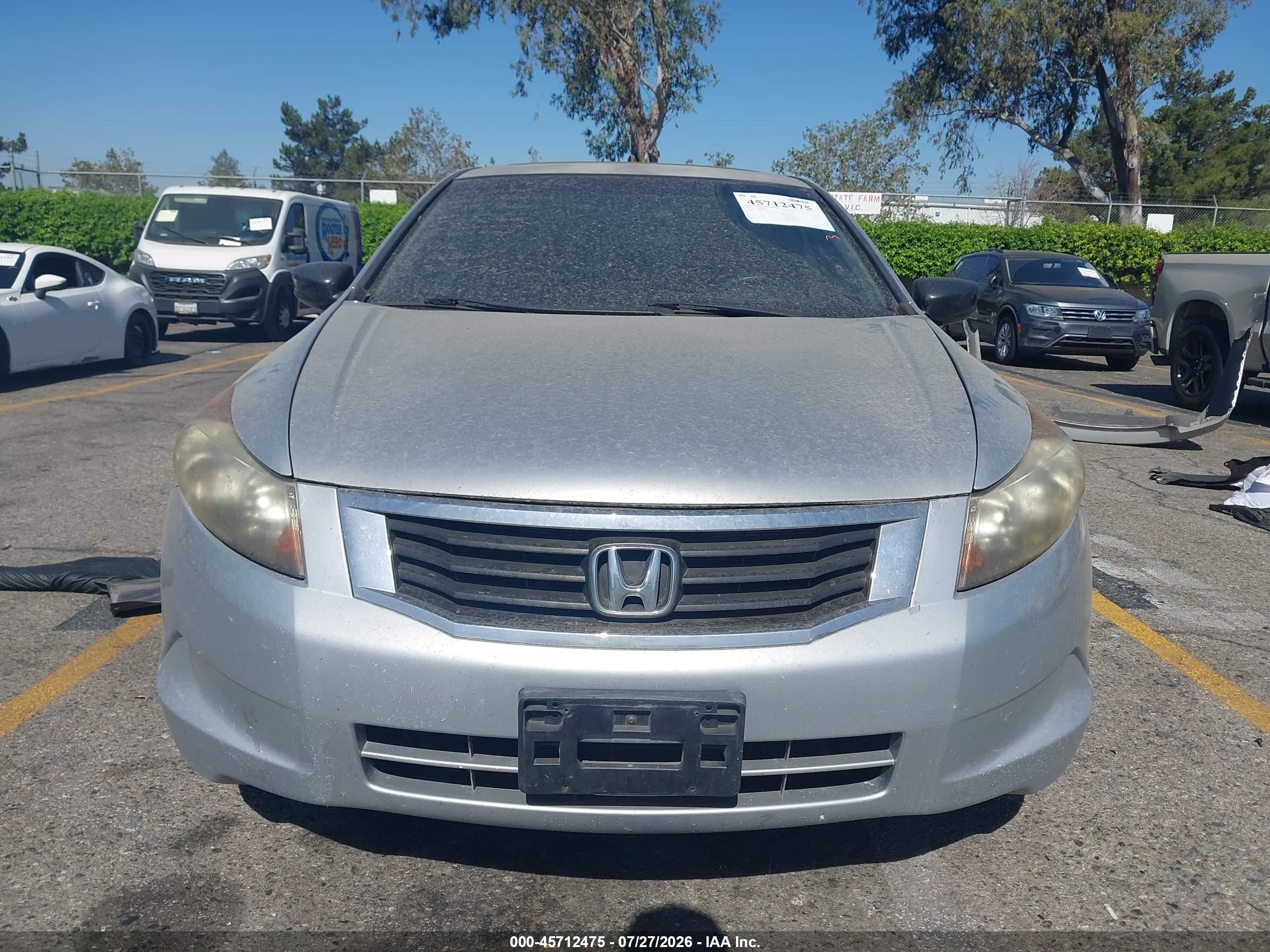 2008 Honda Accord 2.4 Ex Silver vin: JHMCP26708C057381