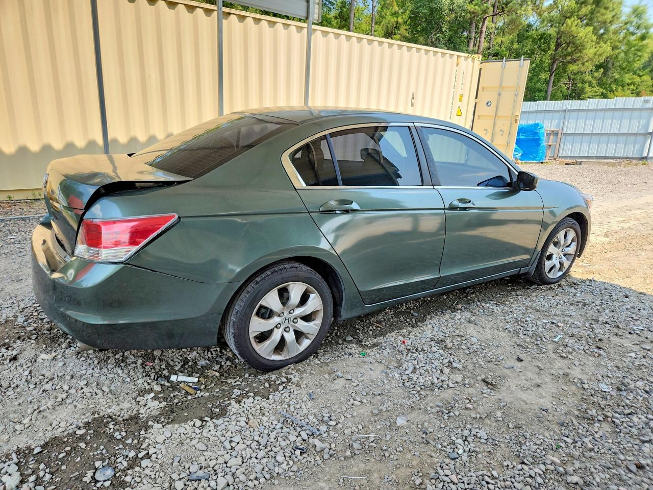 2008 Honda Accord Ex Зеленый vin: JHMCP26718C035955