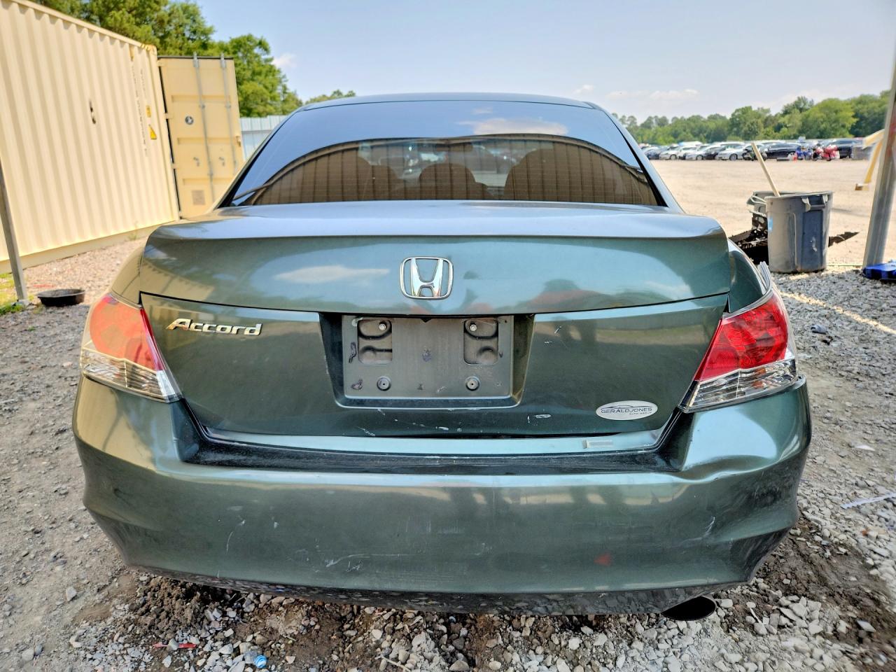2008 Honda Accord Ex Зеленый vin: JHMCP26718C035955