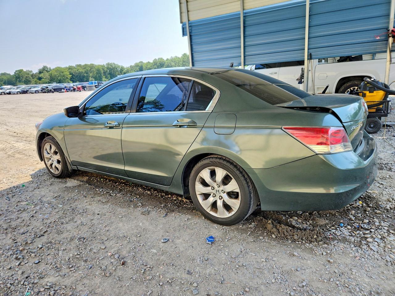 2008 Honda Accord Ex Зеленый vin: JHMCP26718C035955