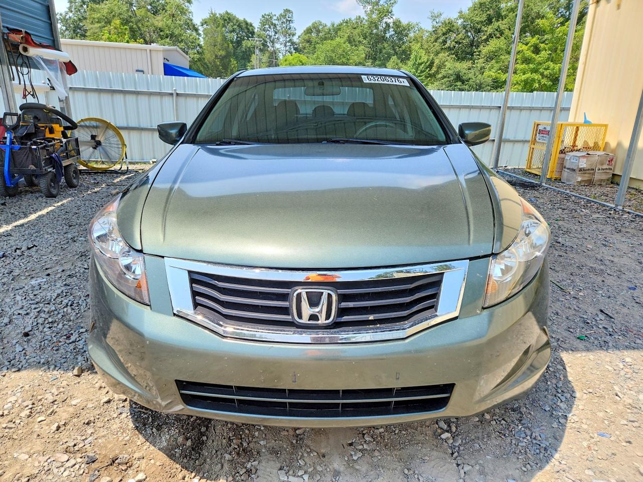 2008 Honda Accord Ex Зеленый vin: JHMCP26718C035955