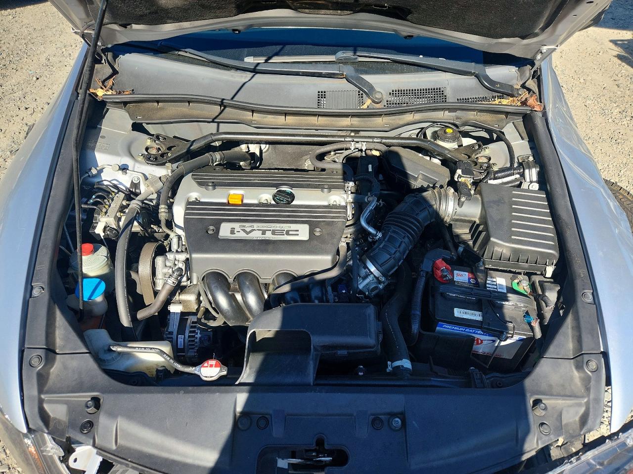 2008 Honda Accord Ex Silver vin: JHMCP26718C068583