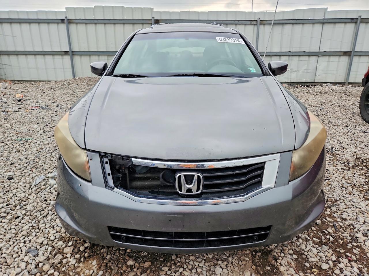 2008 Honda Accord Ex Gray vin: JHMCP26728C002723