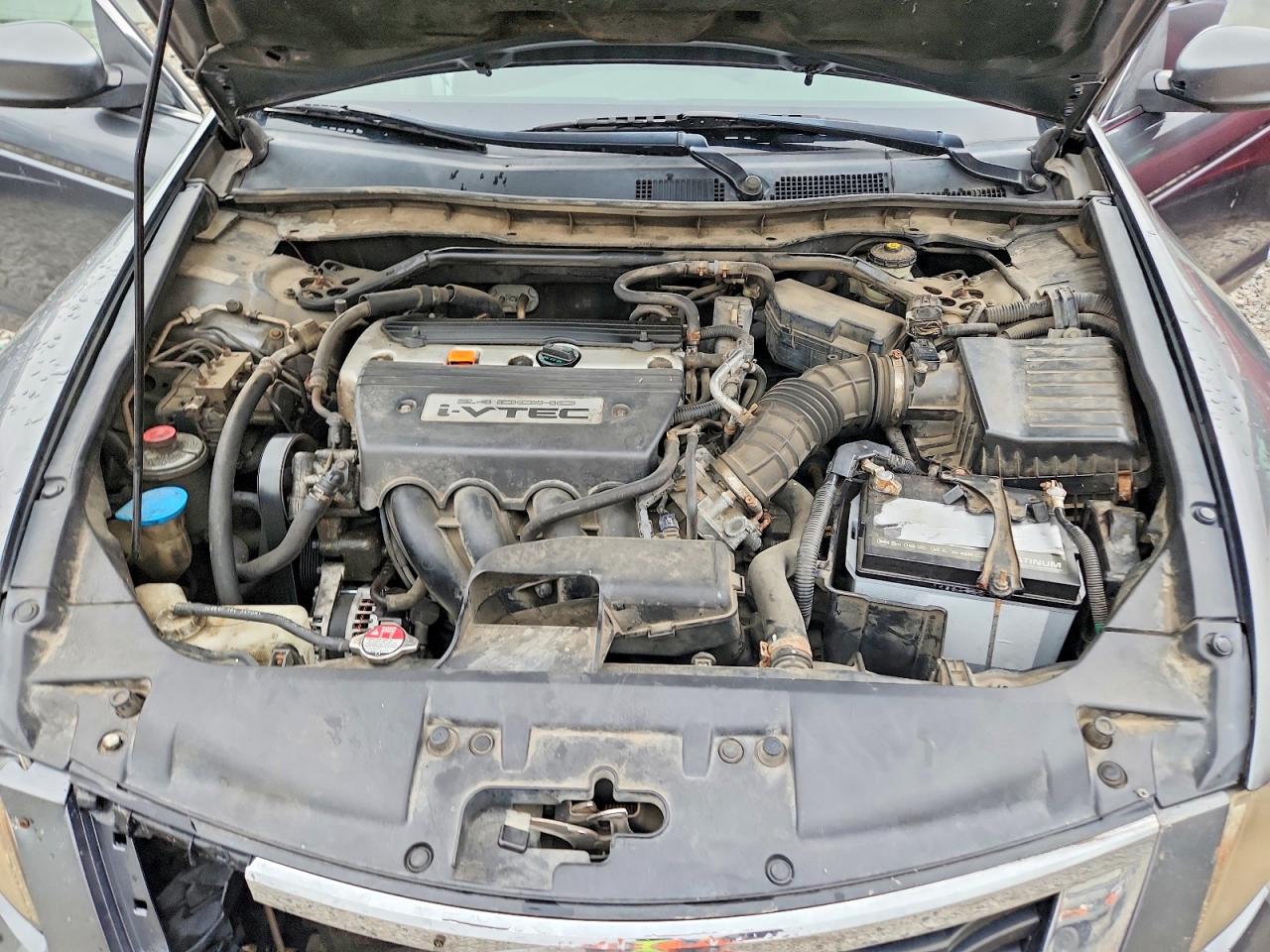 2008 Honda Accord Ex Gray vin: JHMCP26728C002723