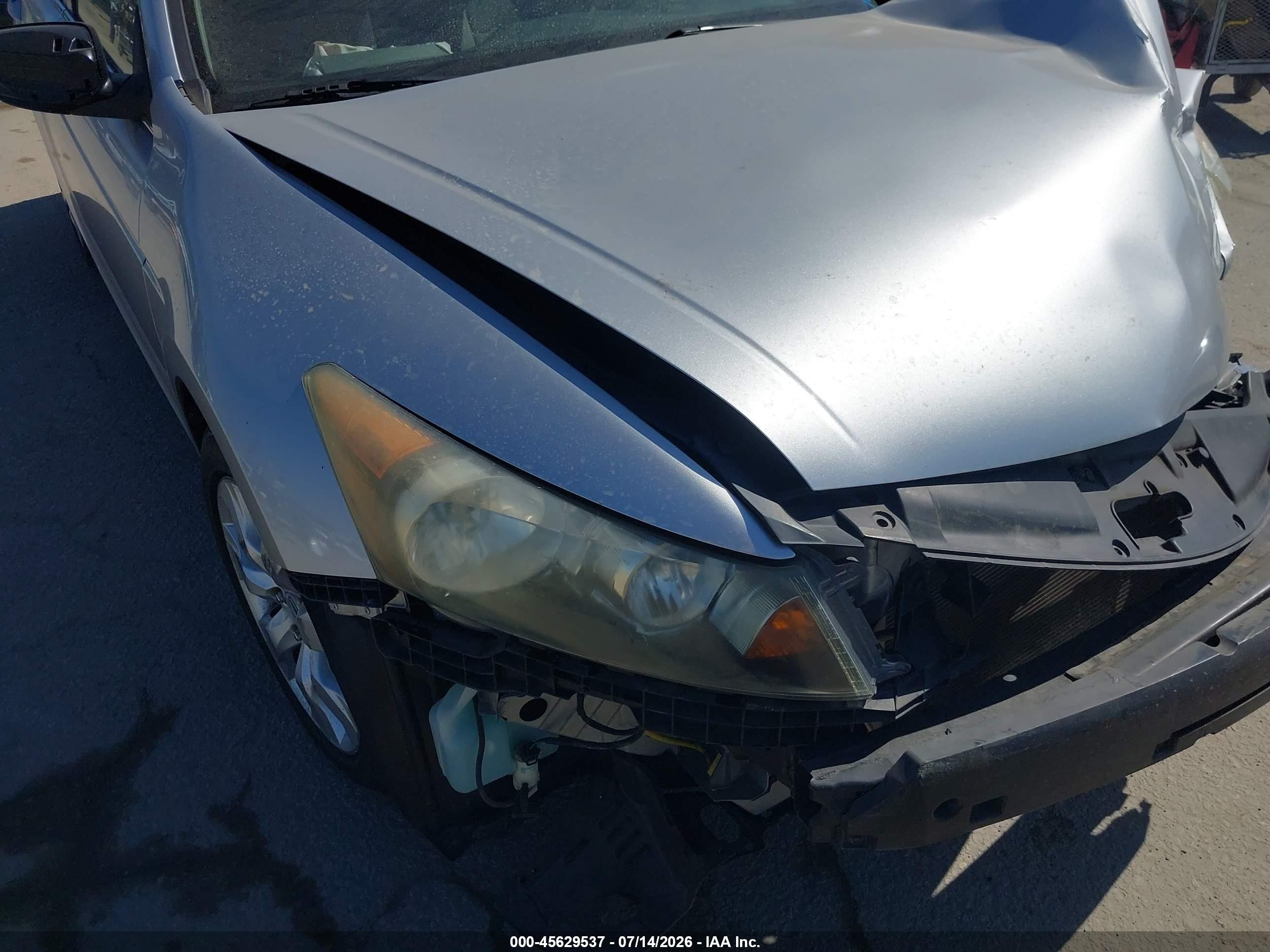 2008 Honda Accord 2.4 Ex Silver vin: JHMCP26728C043093