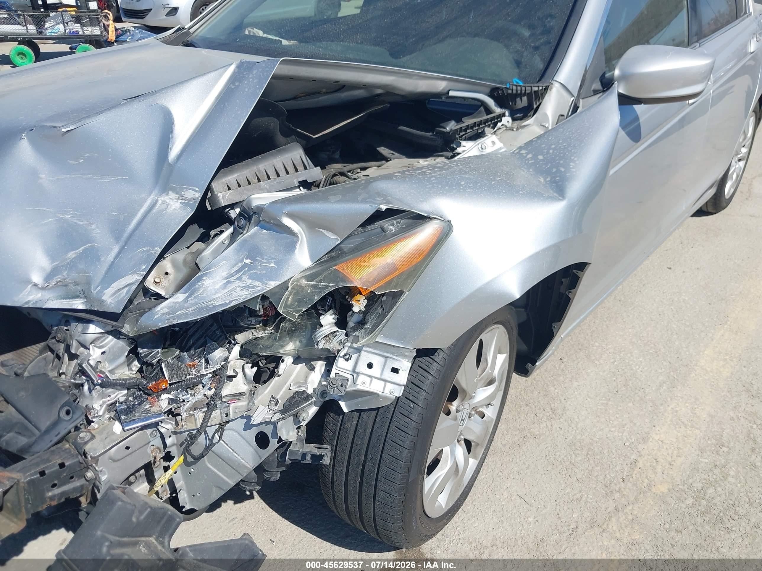 2008 Honda Accord 2.4 Ex Silver vin: JHMCP26728C043093