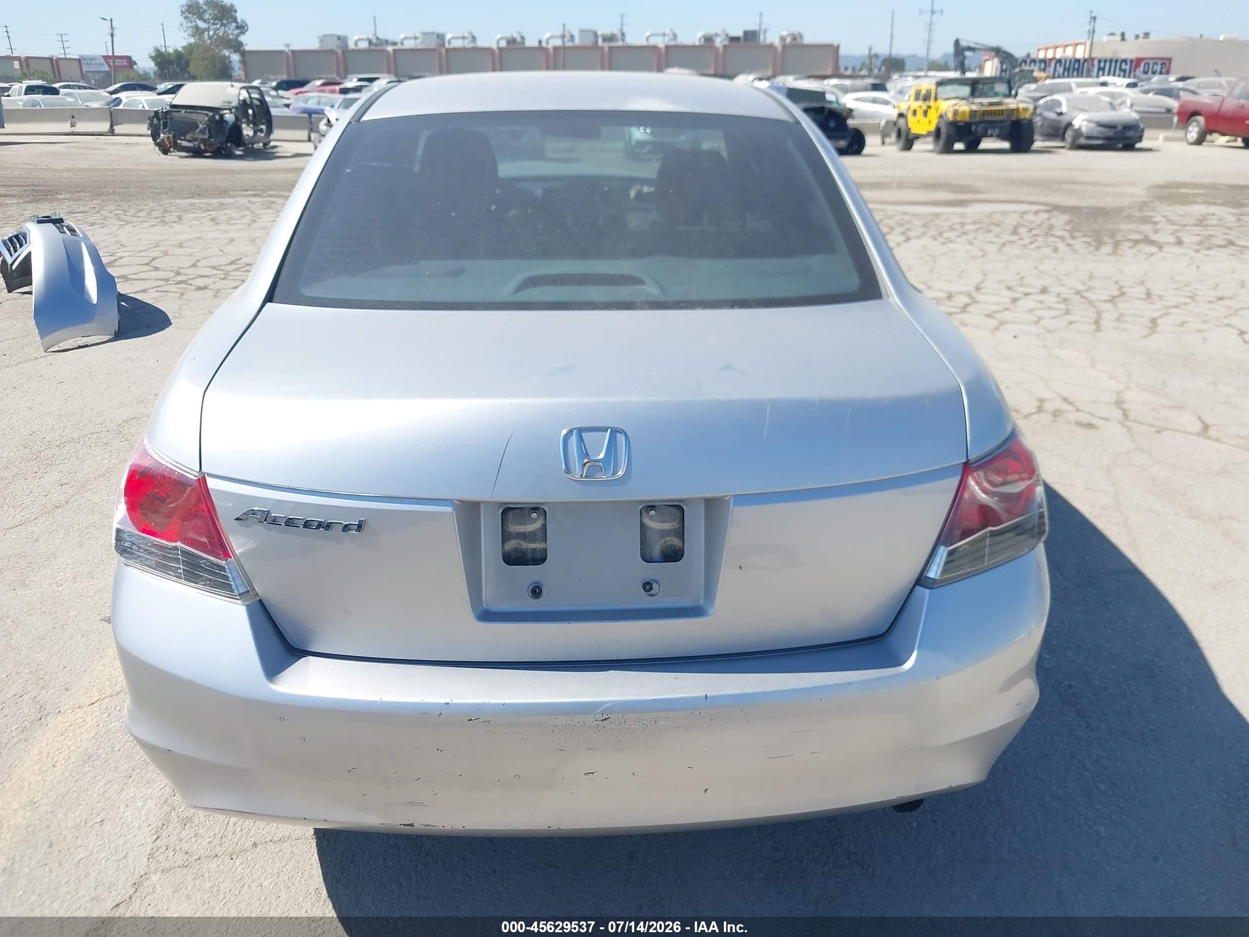 2008 Honda Accord 2.4 Ex Silver vin: JHMCP26728C043093
