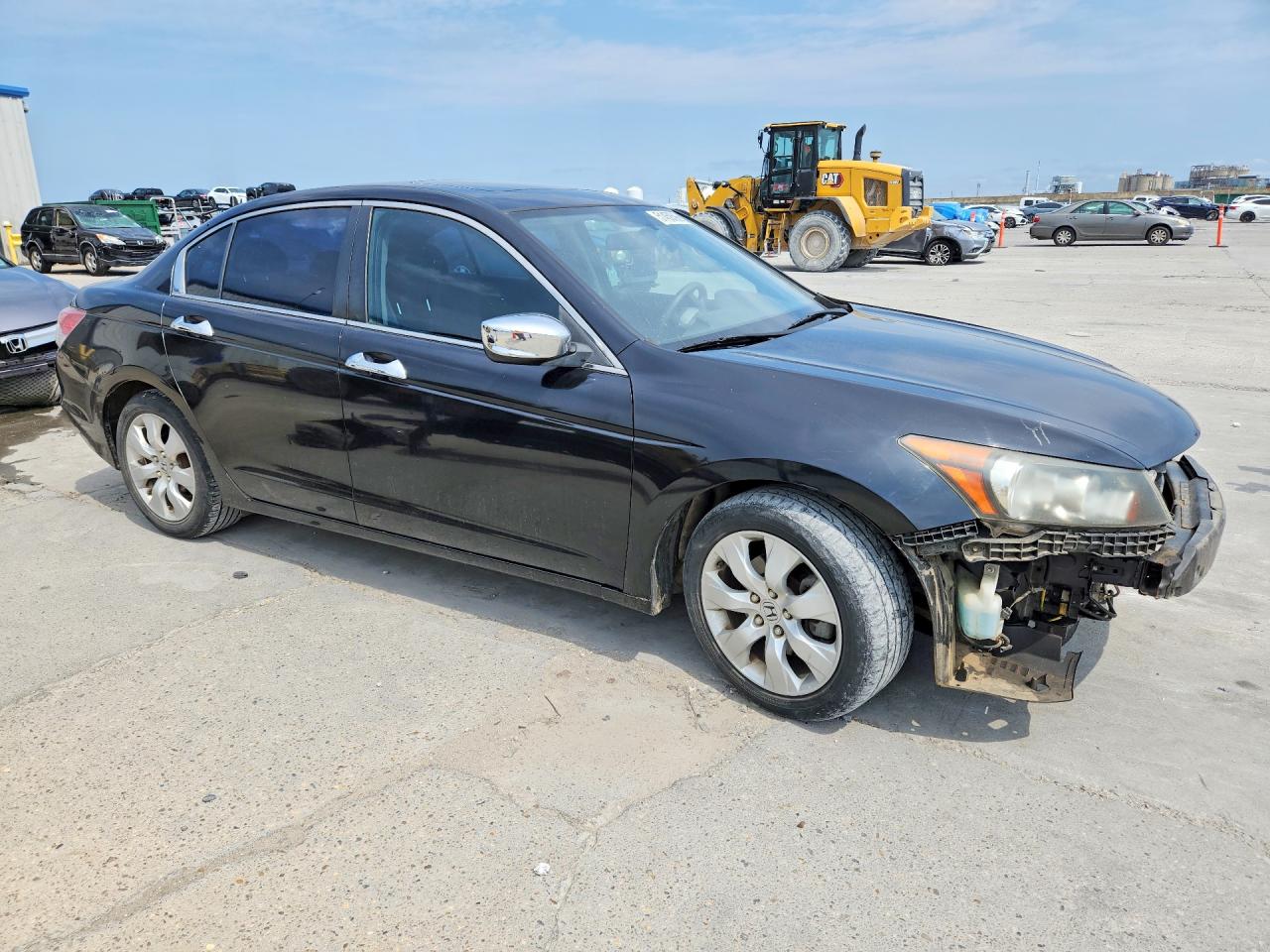 2008 Honda Accord Ex Black vin: JHMCP26728C047998