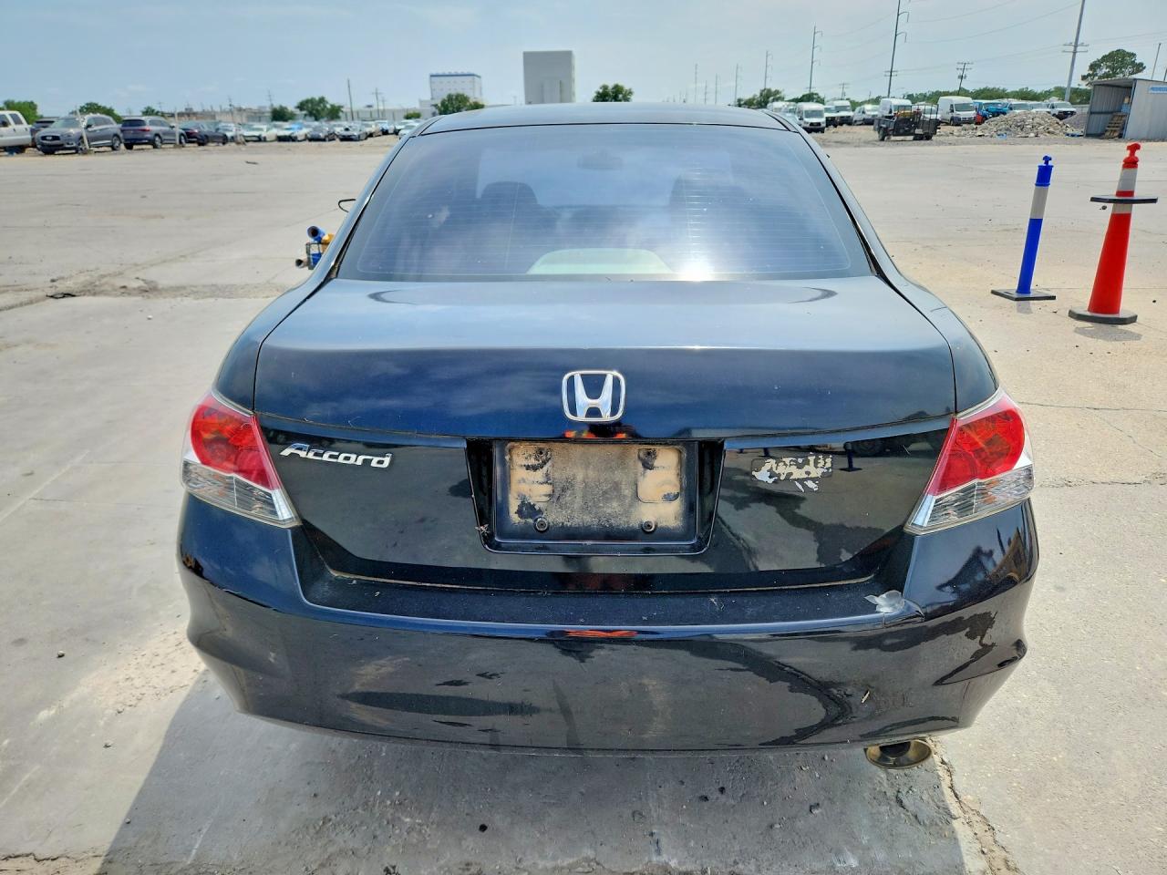 2008 Honda Accord Ex Black vin: JHMCP26728C047998