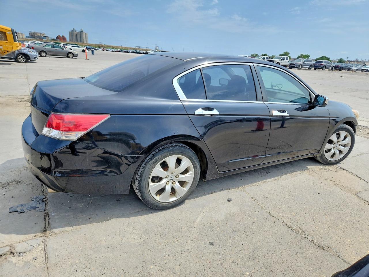 2008 Honda Accord Ex Black vin: JHMCP26728C047998