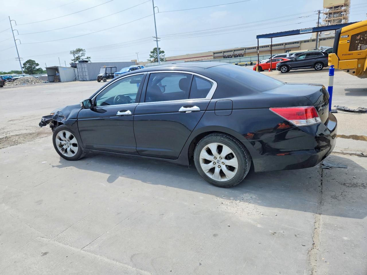 2008 Honda Accord Ex Black vin: JHMCP26728C047998