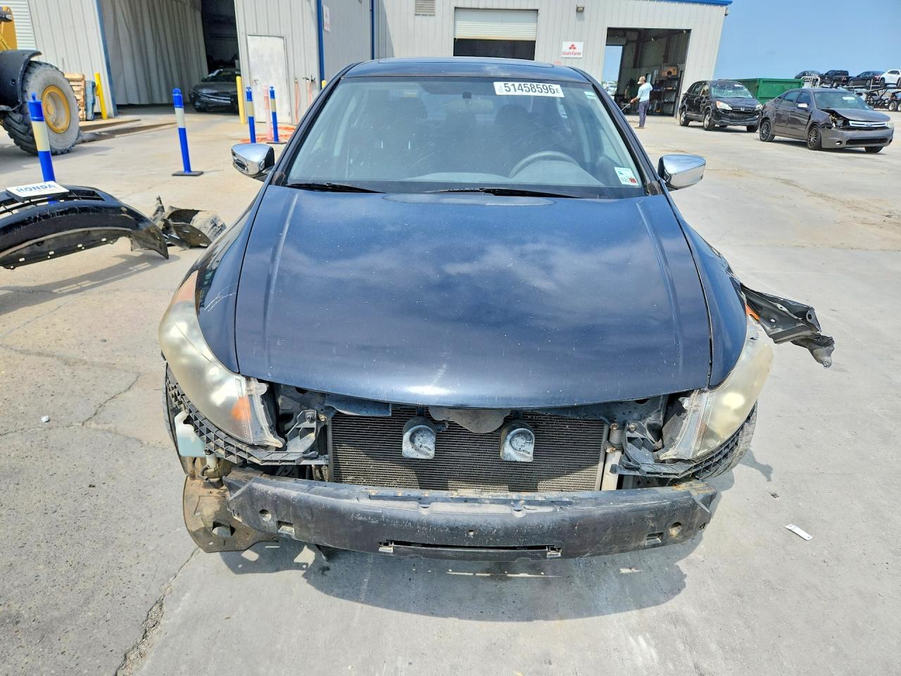 2008 Honda Accord Ex Black vin: JHMCP26728C047998