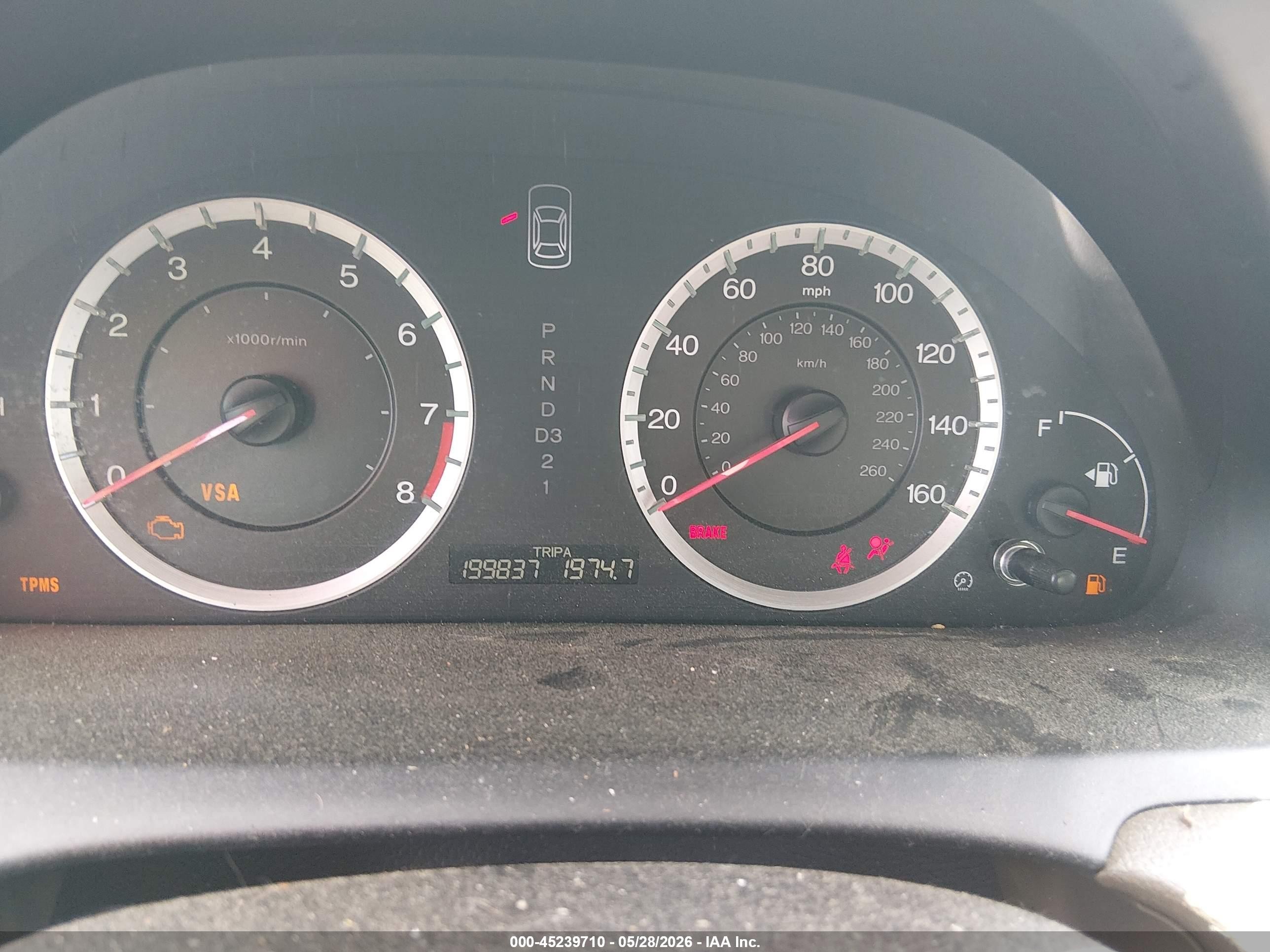 2008 Honda Accord 2.4 Ex Black vin: JHMCP26738C002682