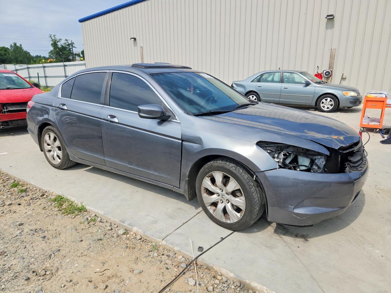 2008 Honda Accord Ex Gray vin: JHMCP26738C026691