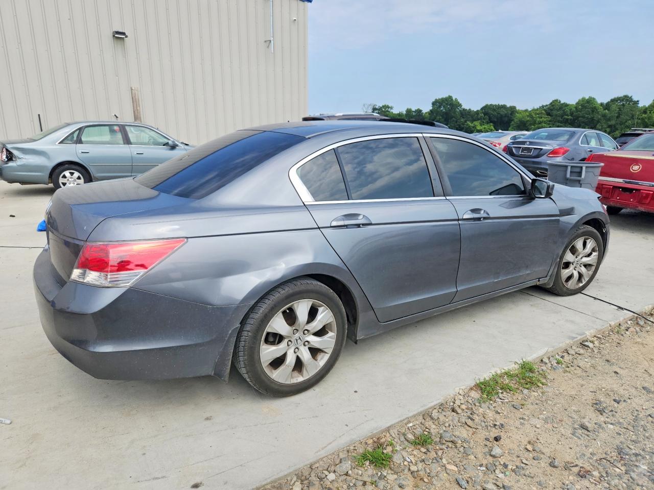2008 Honda Accord Ex Gray vin: JHMCP26738C026691