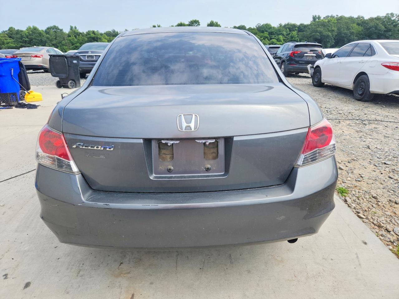 2008 Honda Accord Ex Gray vin: JHMCP26738C026691