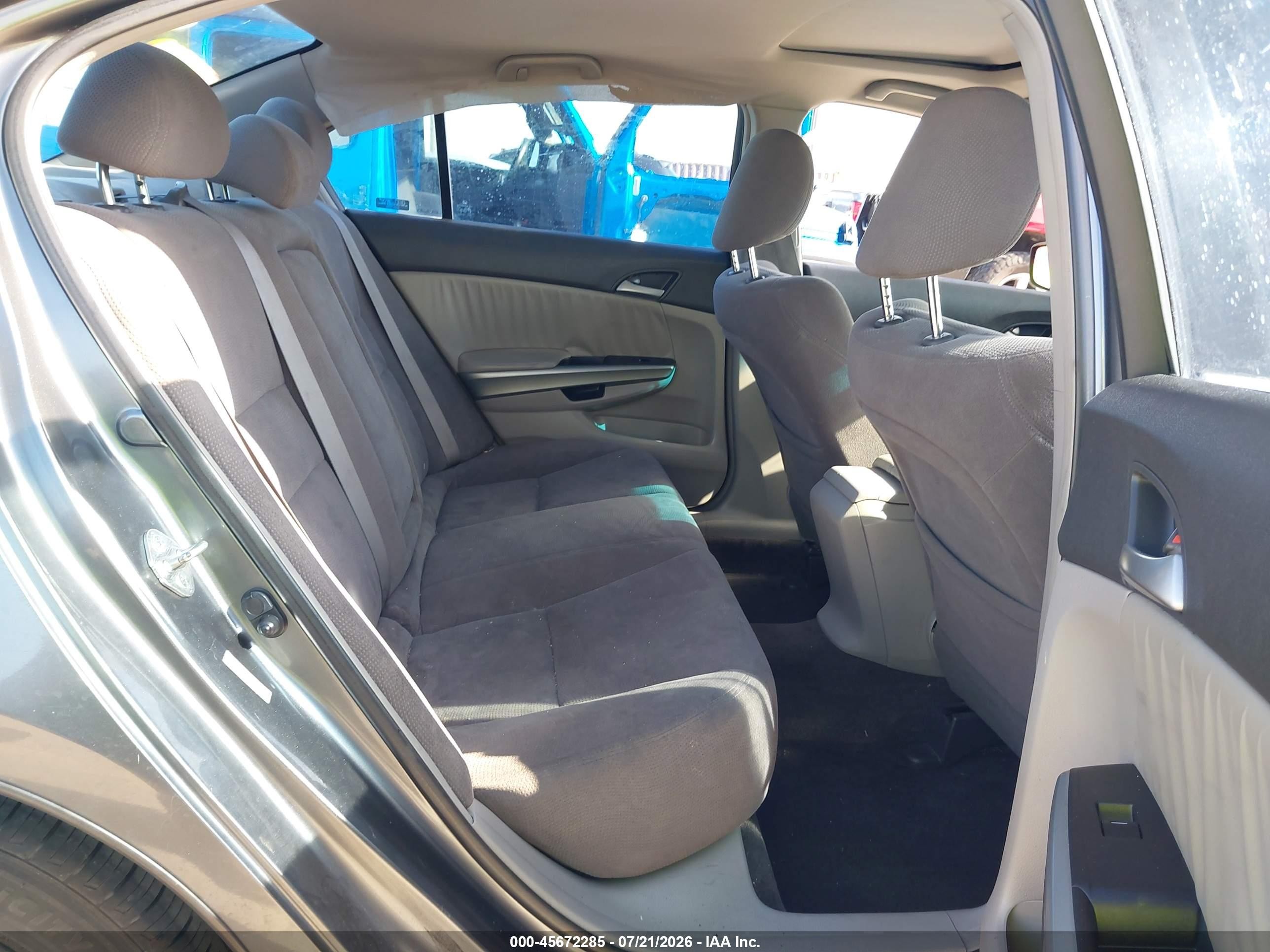 2008 Honda Accord 2.4 Ex Gray vin: JHMCP26738C033916