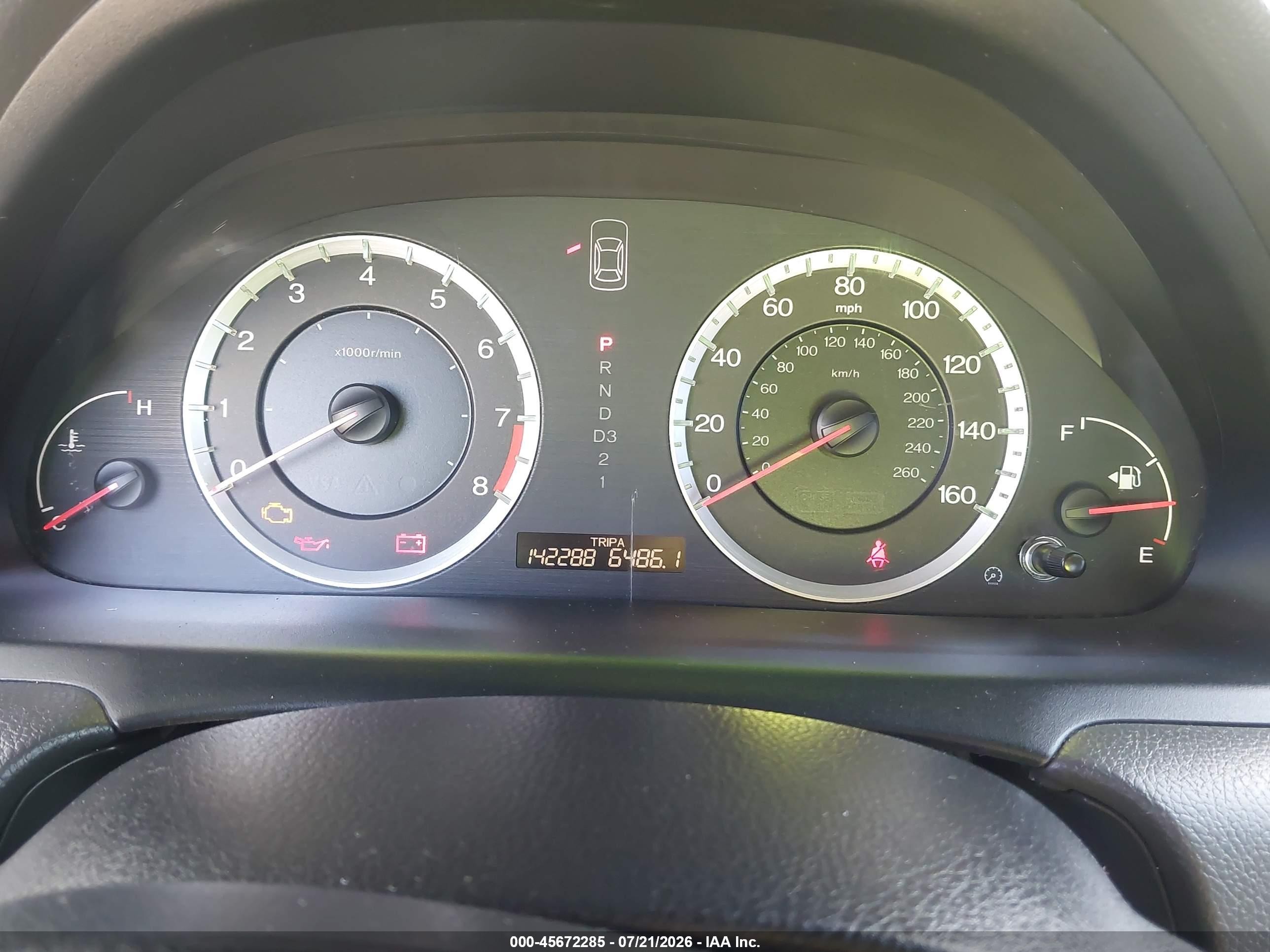 2008 Honda Accord 2.4 Ex Gray vin: JHMCP26738C033916