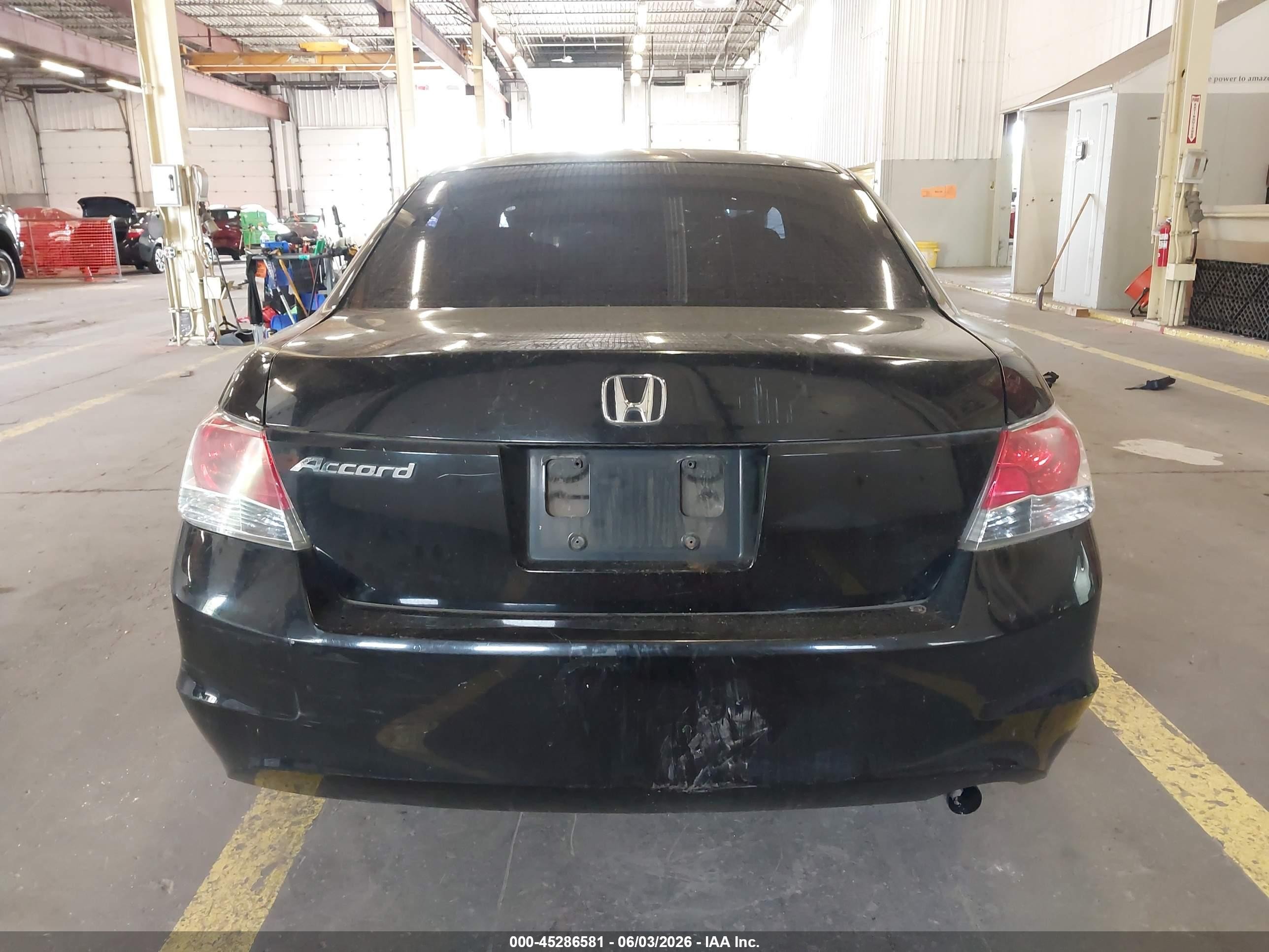2008 Honda Accord 2.4 Ex Black vin: JHMCP26738C055513