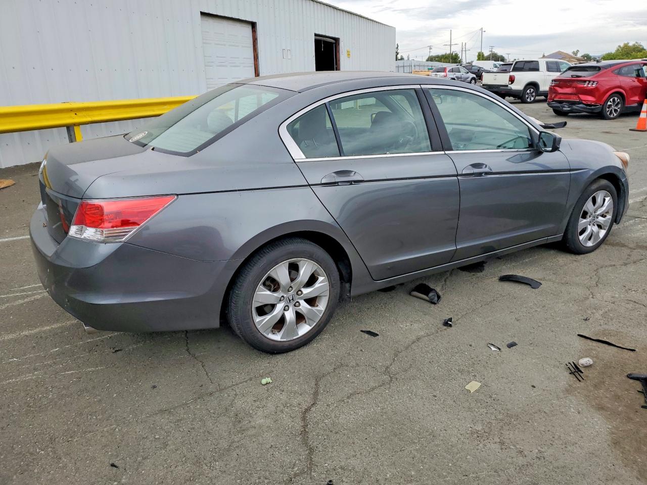 2008 Honda Accord Ex Серый vin: JHMCP26738C065331