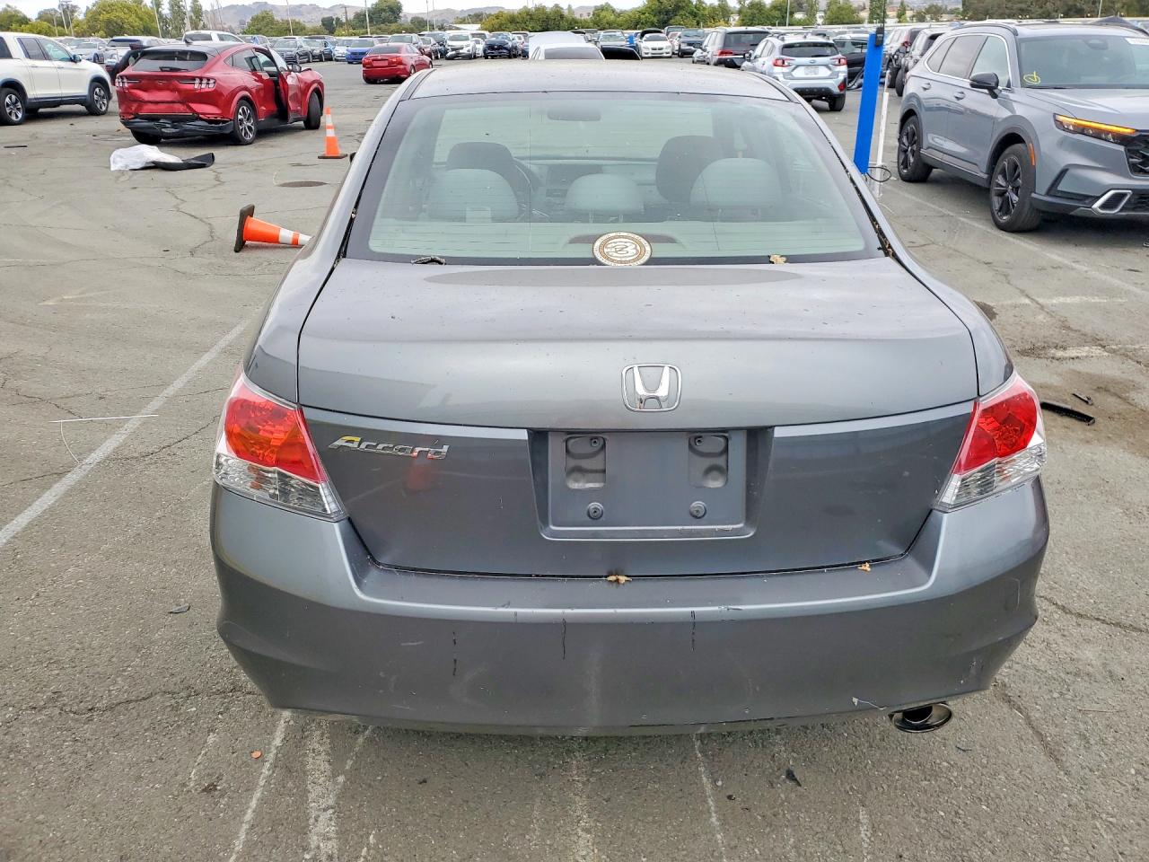 2008 Honda Accord Ex Серый vin: JHMCP26738C065331