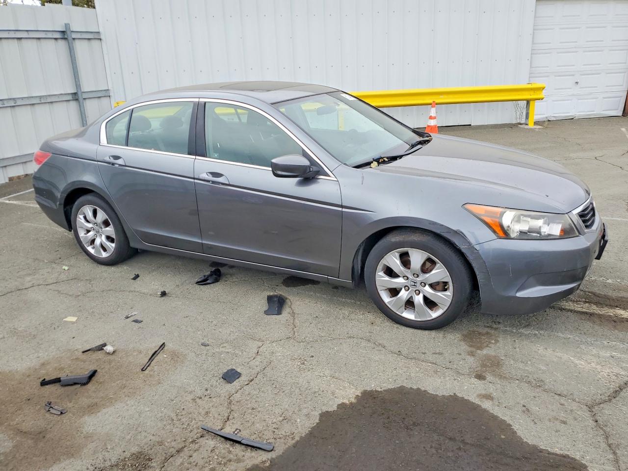 2008 Honda Accord Ex Серый vin: JHMCP26738C065331