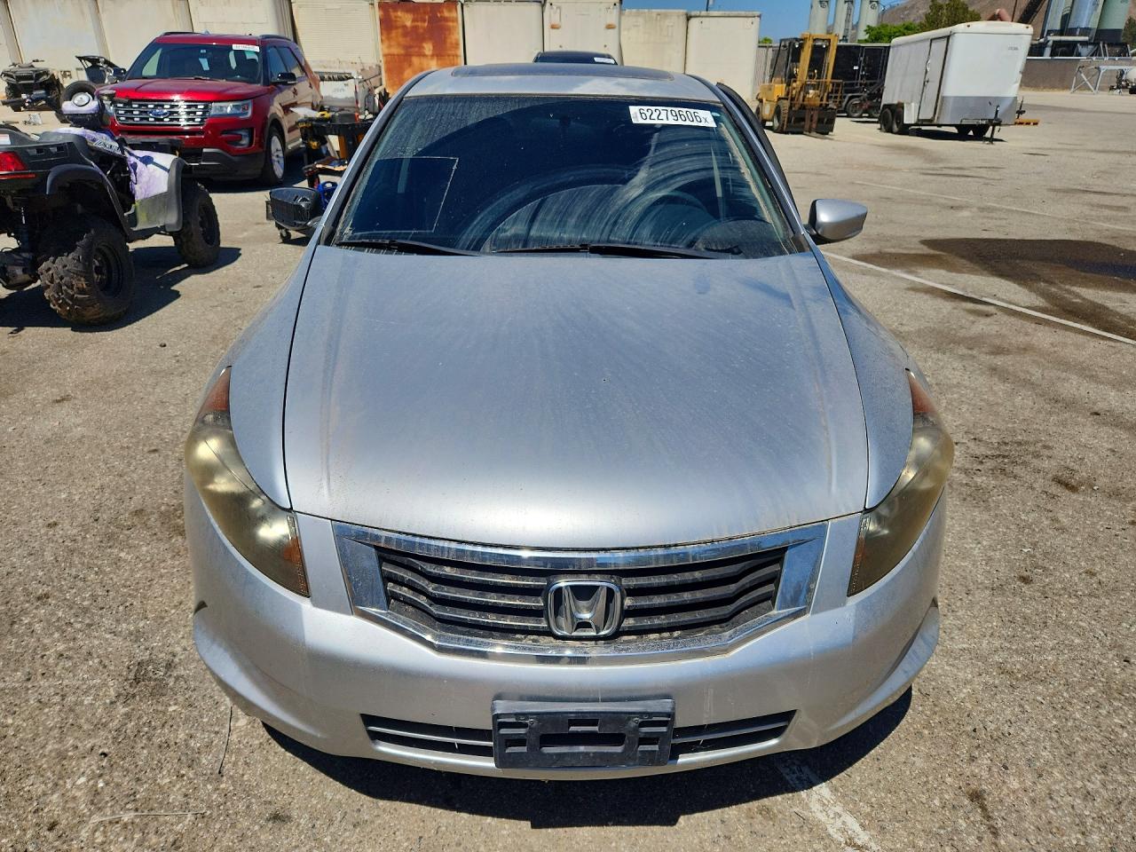 2009 Honda Accord Ex Silver vin: JHMCP26739C009133