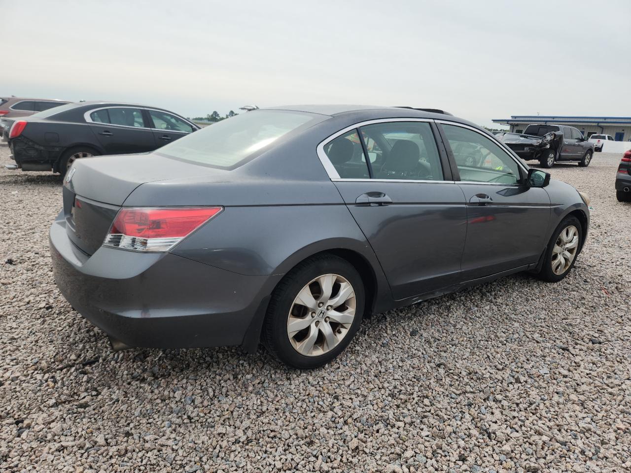 2008 Honda Accord Ex Gray vin: JHMCP26748C006935