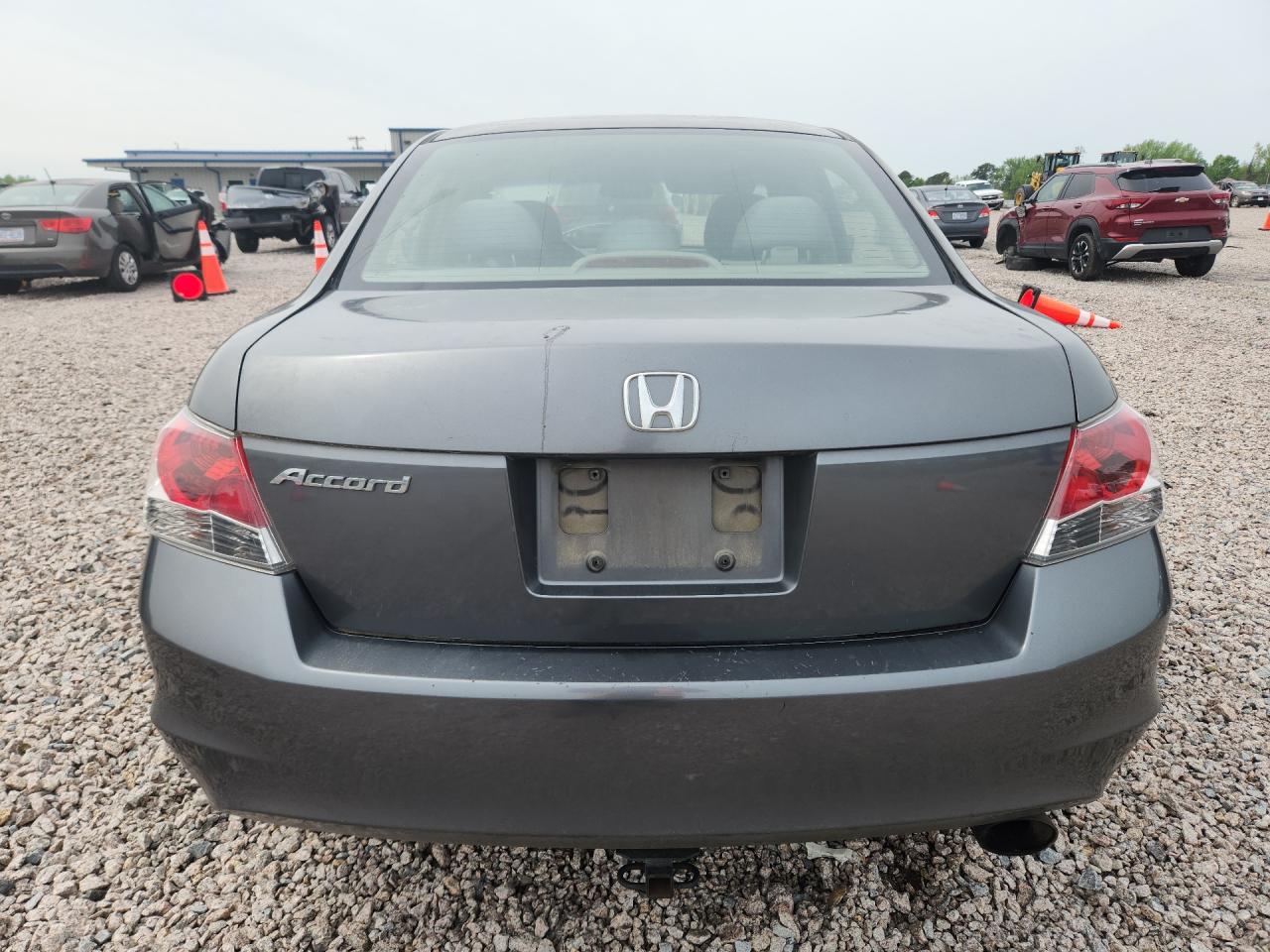 2008 Honda Accord Ex Gray vin: JHMCP26748C006935
