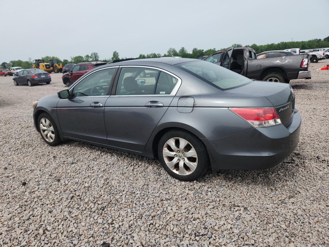 2008 Honda Accord Ex Gray vin: JHMCP26748C006935