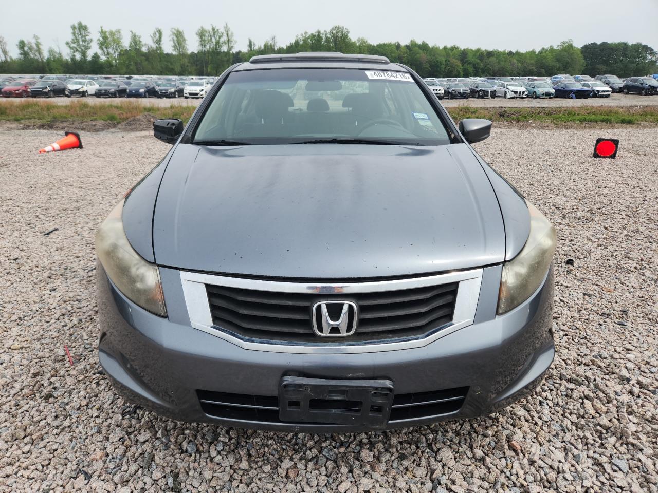 2008 Honda Accord Ex Gray vin: JHMCP26748C006935